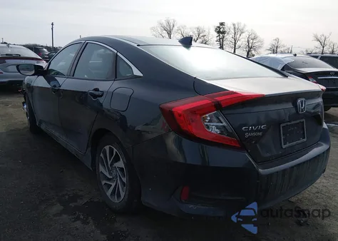 2018 Honda Civic Ex из США, поврежденный, VIN 2HGFC2F79JH516101